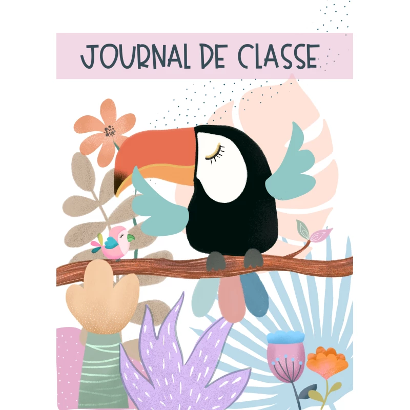 Journal de classe tropical pour enseignants