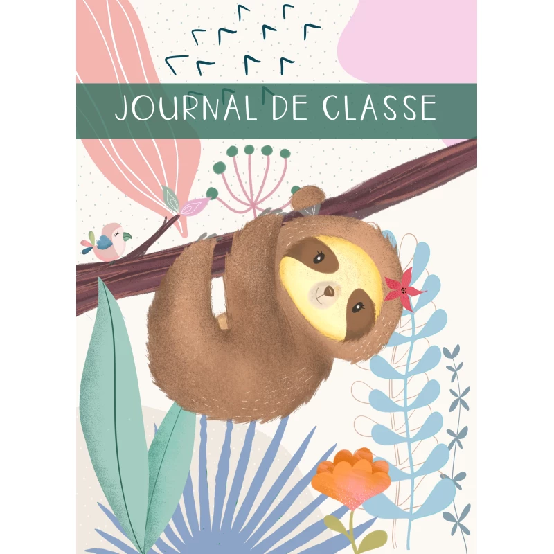 Journal de classe tropical pour enseignants