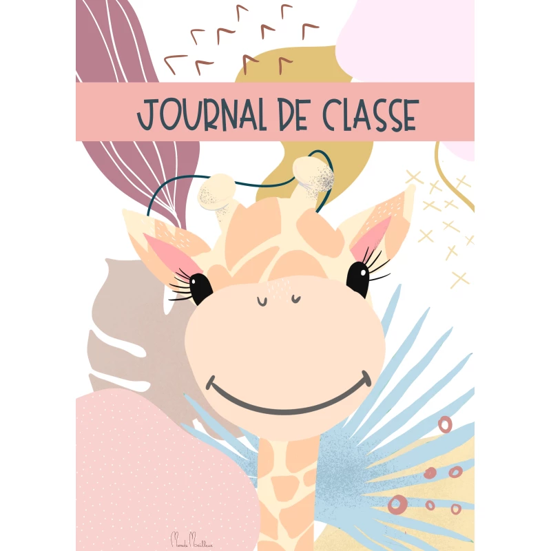 Journal de classe enseignant