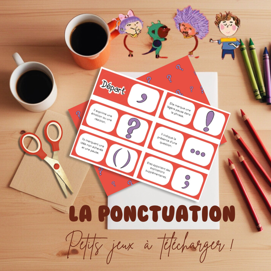 connaitre les signes de ponctuation