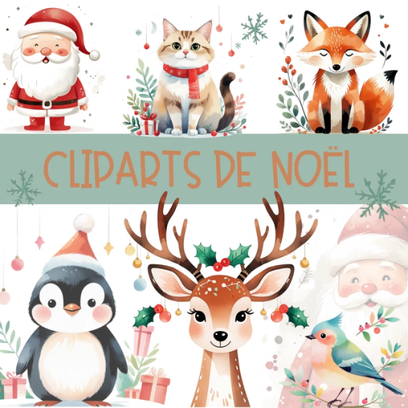 cliparts de Noël gratuits