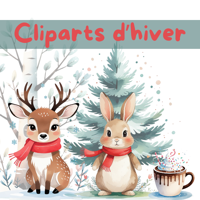 cliparts d'hiver